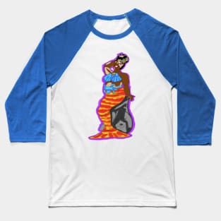 Queen Mermaid Baseball T-Shirt